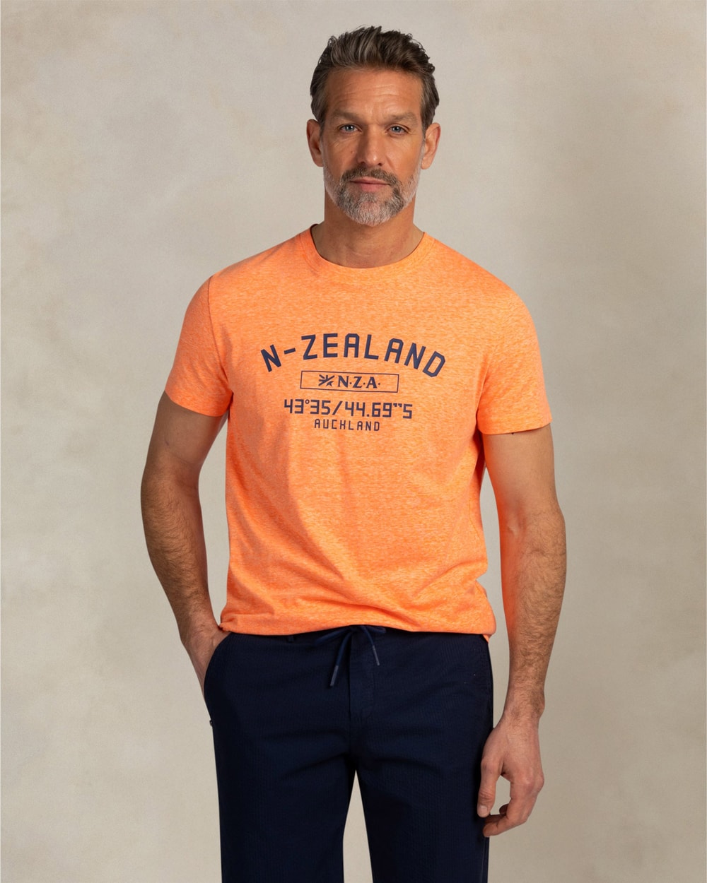 NZA 26CN720 Fresh Mandarine t-shirt - front