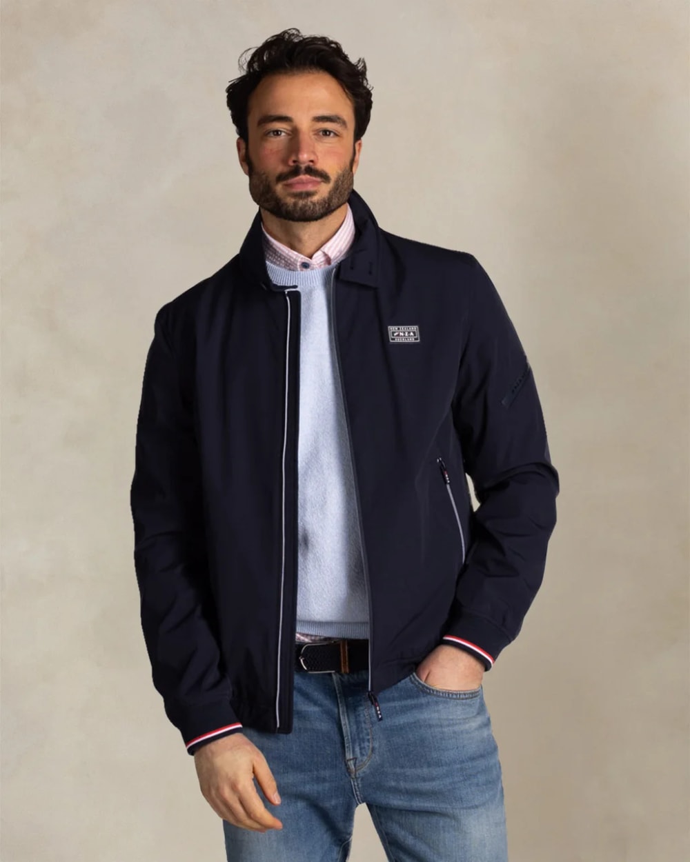 New Zealand Auckland Men's Sporty Softshell Jacket