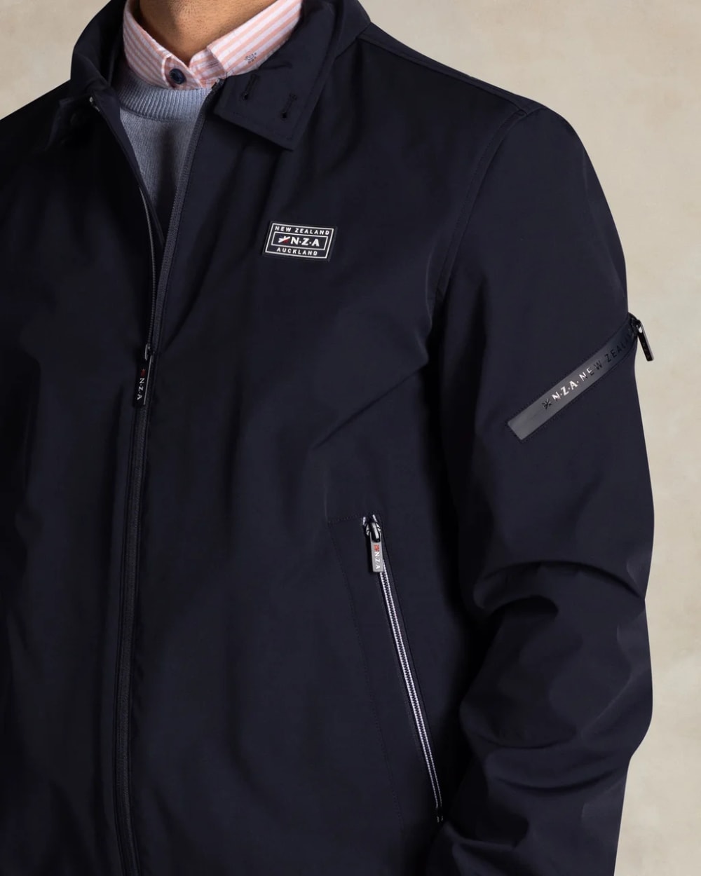 New Zealand Auckland Men's Sporty Softshell Jacket