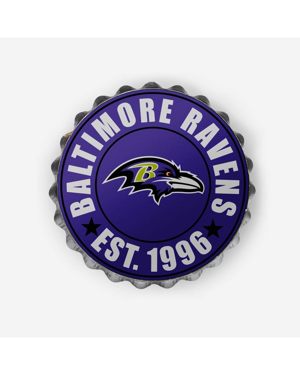 NFL Bottle Cap Wall Logo