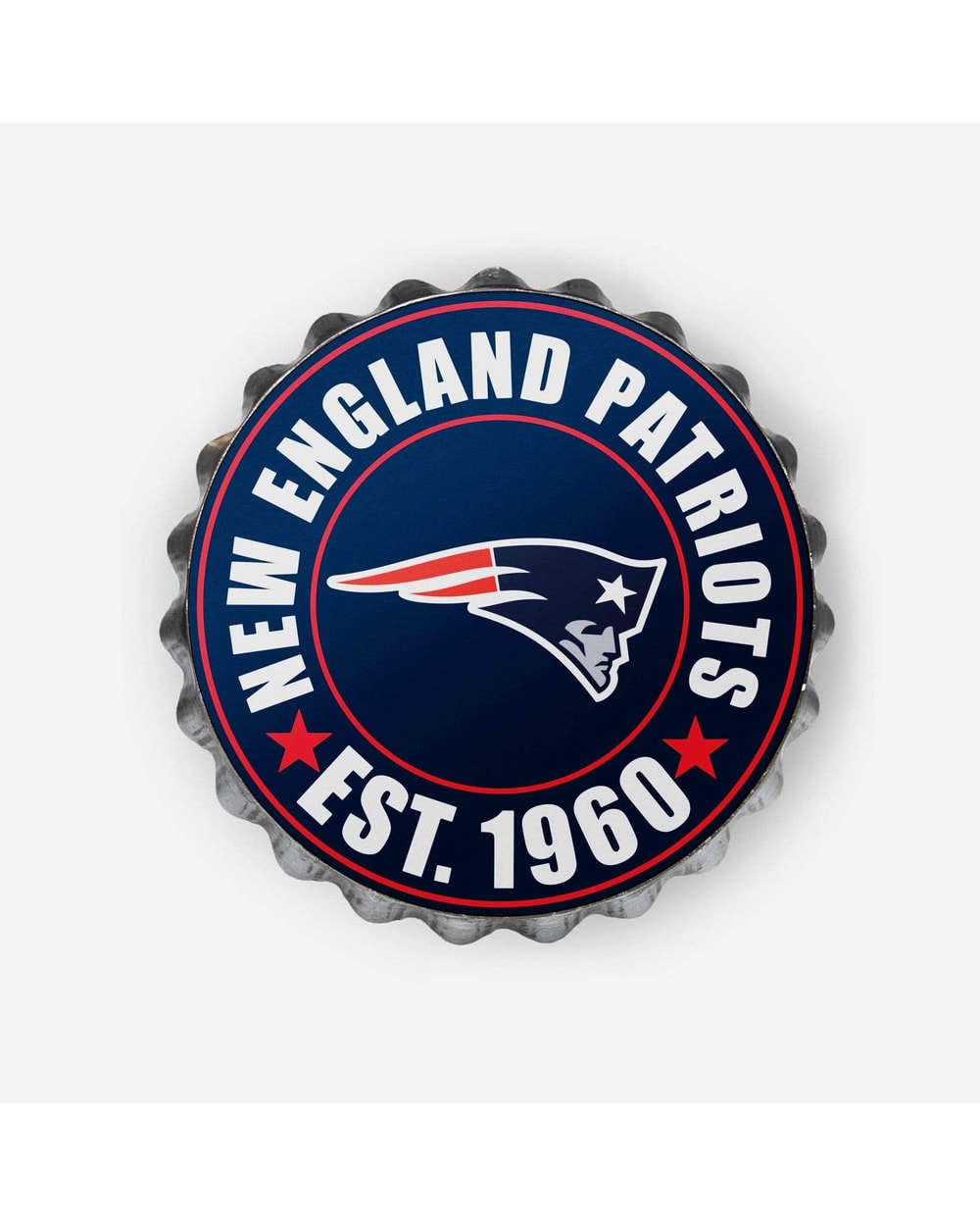 NFL Bottle Cap Wall Logo
