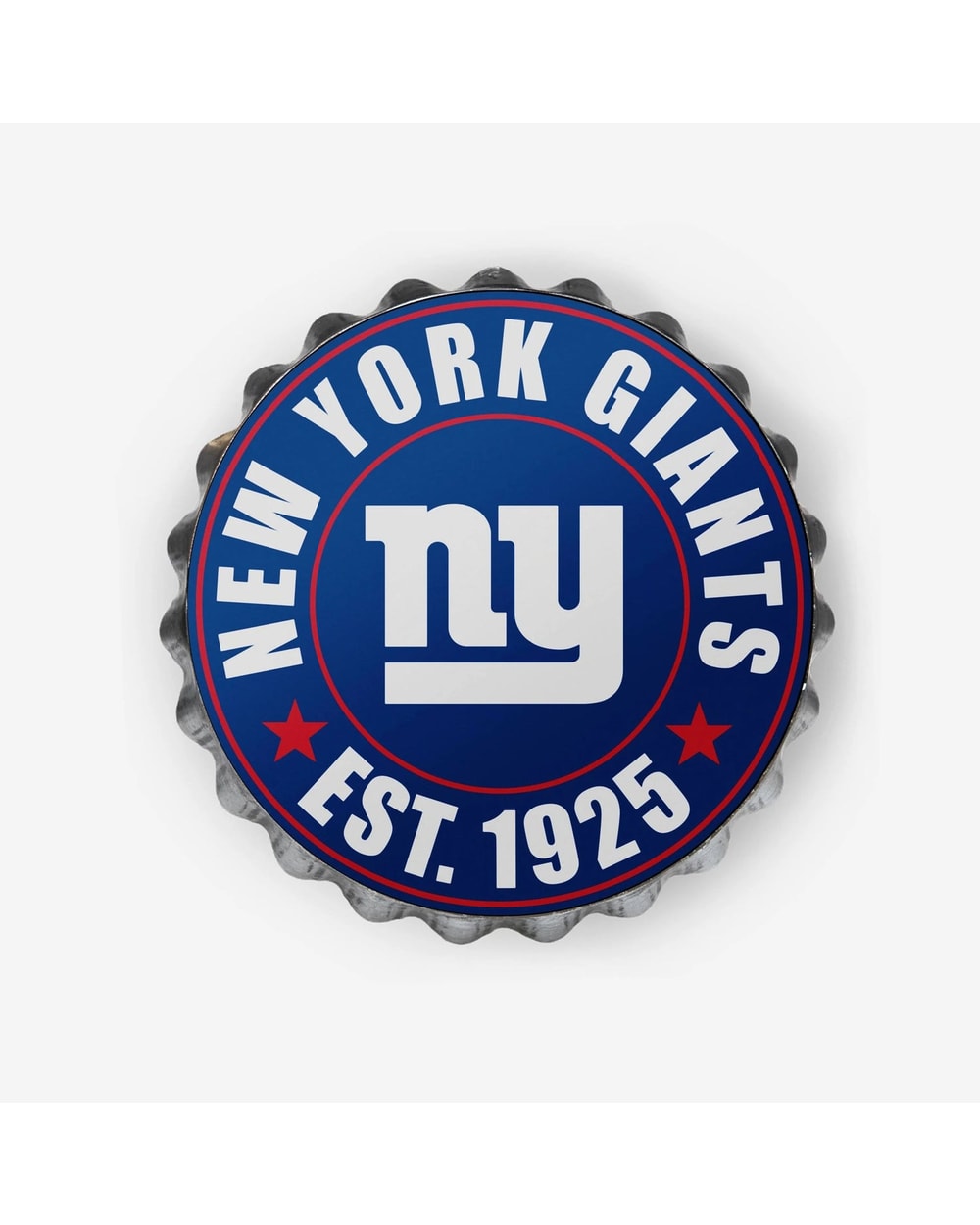 NFL Bottle Cap Wall Logo