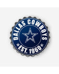 NFL Bottle Cap Wall Logo
