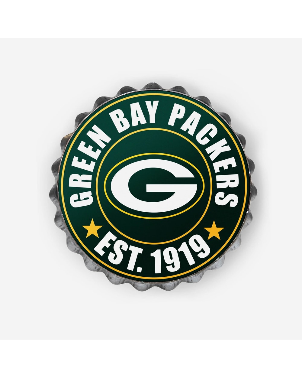 NFL Bottle Cap Wall Logo