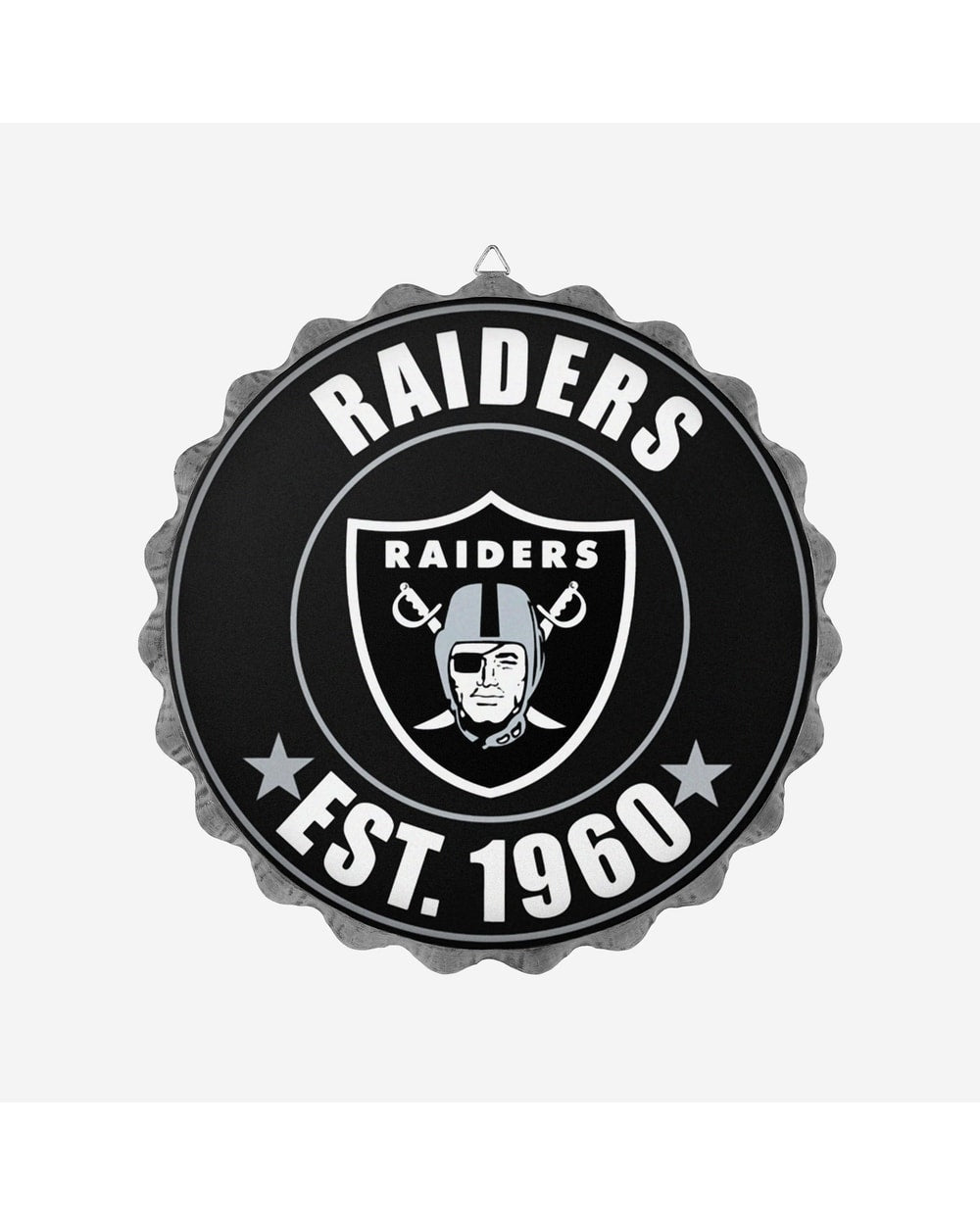 NFL Bottle Cap Wall Logo