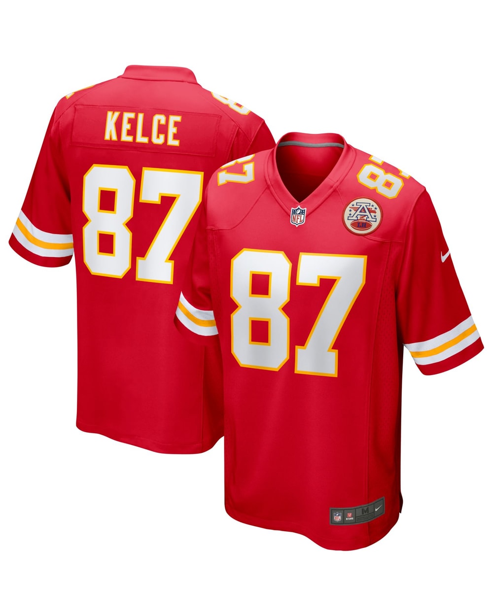 Nike NFL Kansas City Chiefs #87 Travis Kelce Home Game Men's Jersey