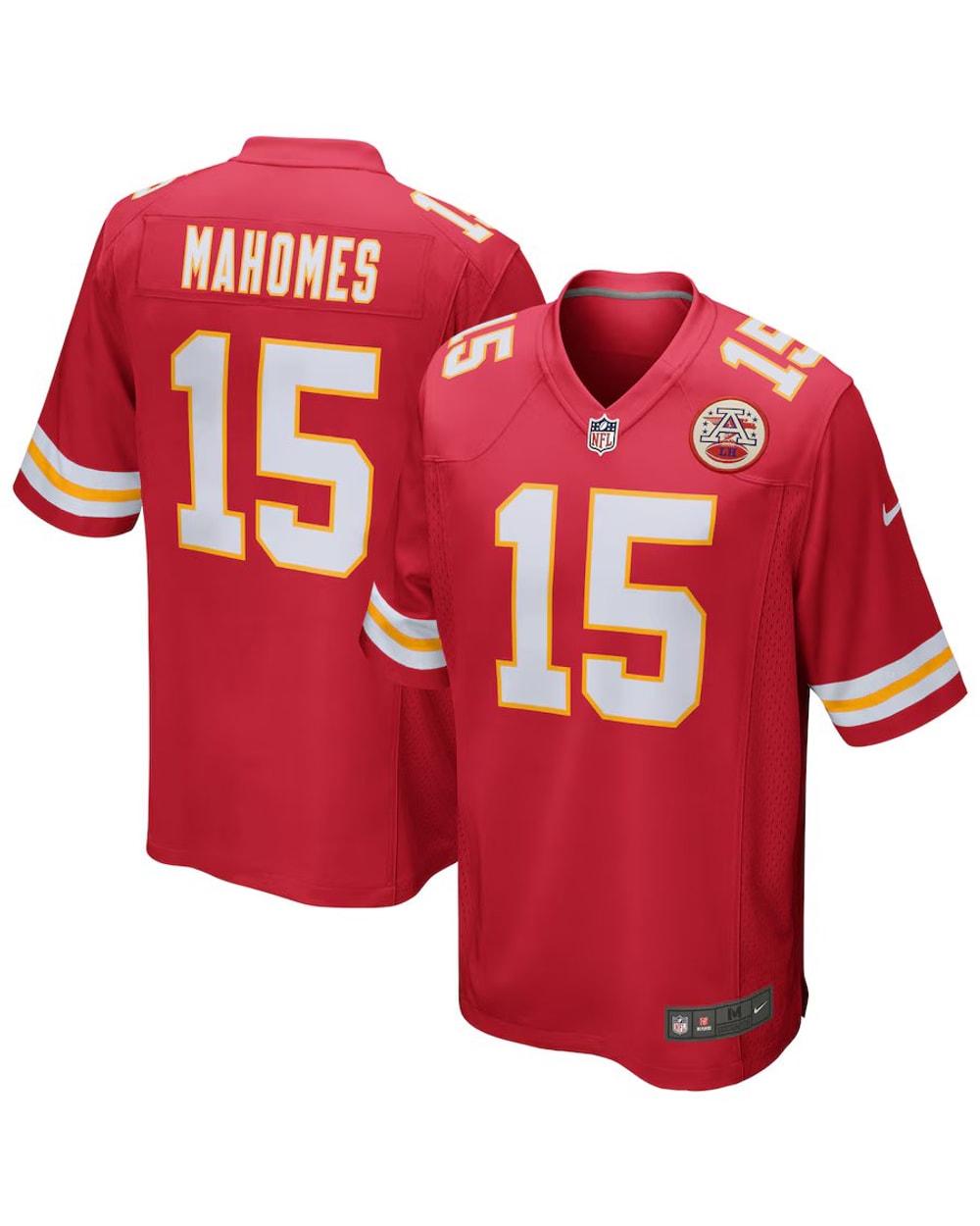 Nike NFL Kansas City Chiefs Patrick Mahomes #10 Home Game Men's Jersey