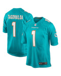 Nike NFL Game Jersey Miami Dolphins #1 Tua Tagovailoa
