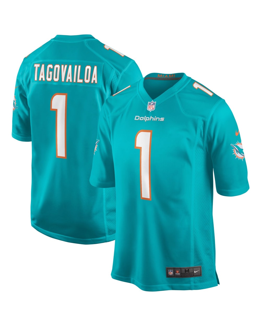NFL Game Jersey Miami Dolphins #1 Tua Tagovailoa