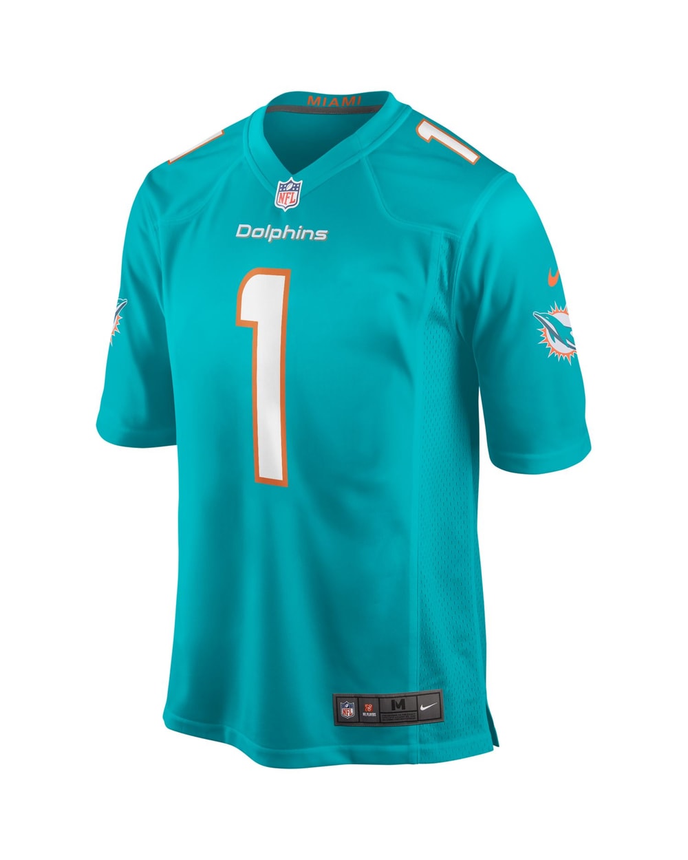 Nike NFL Game Jersey Miami Dolphins #1 Tua Tagovailoa