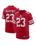 Nike NFL San Francisco 49ers #23 Christian McCaffrey Game Jersey