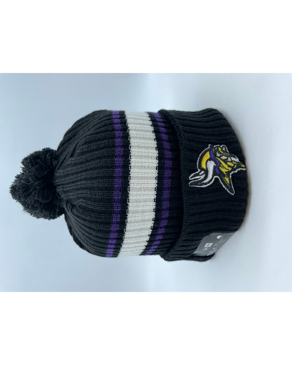 NFL Knitfold E3 Stripe Cuffed Pom Knit Toque