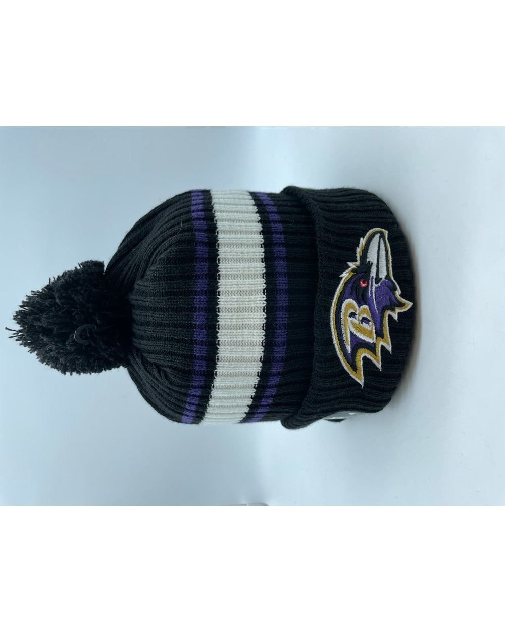 NFL Knitfold E3 Stripe Cuffed Pom Knit Toque