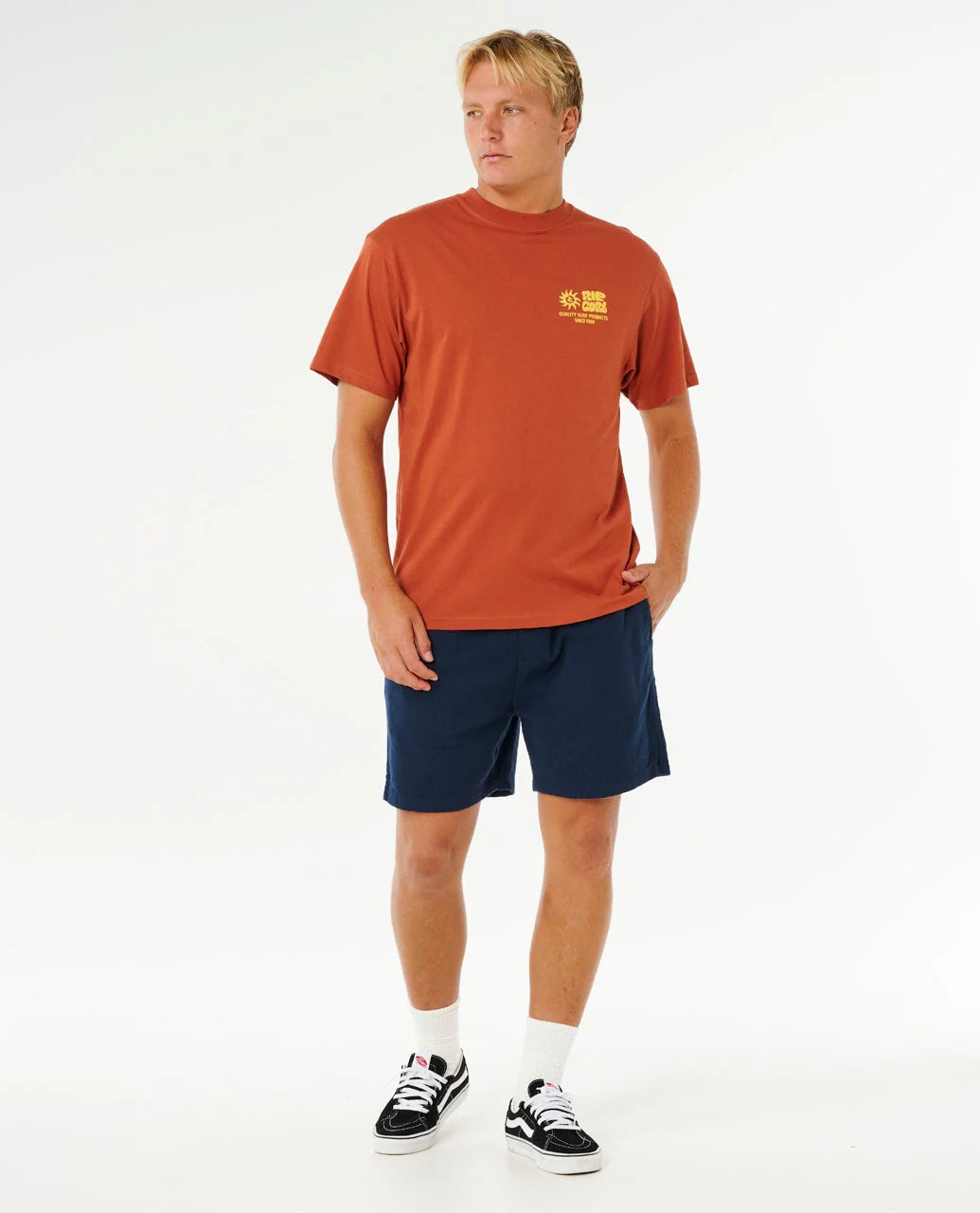 Ripcurl Men's Pacific Rinse Glass Off Short Sleeve Loose Tee