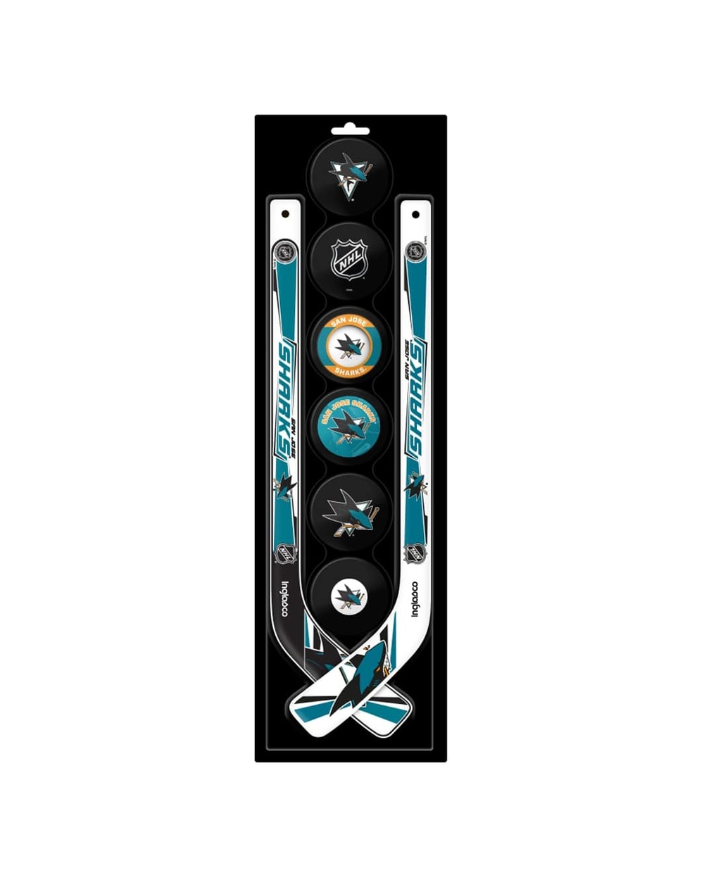 NHL 6-Pack Mini Stick Game Set