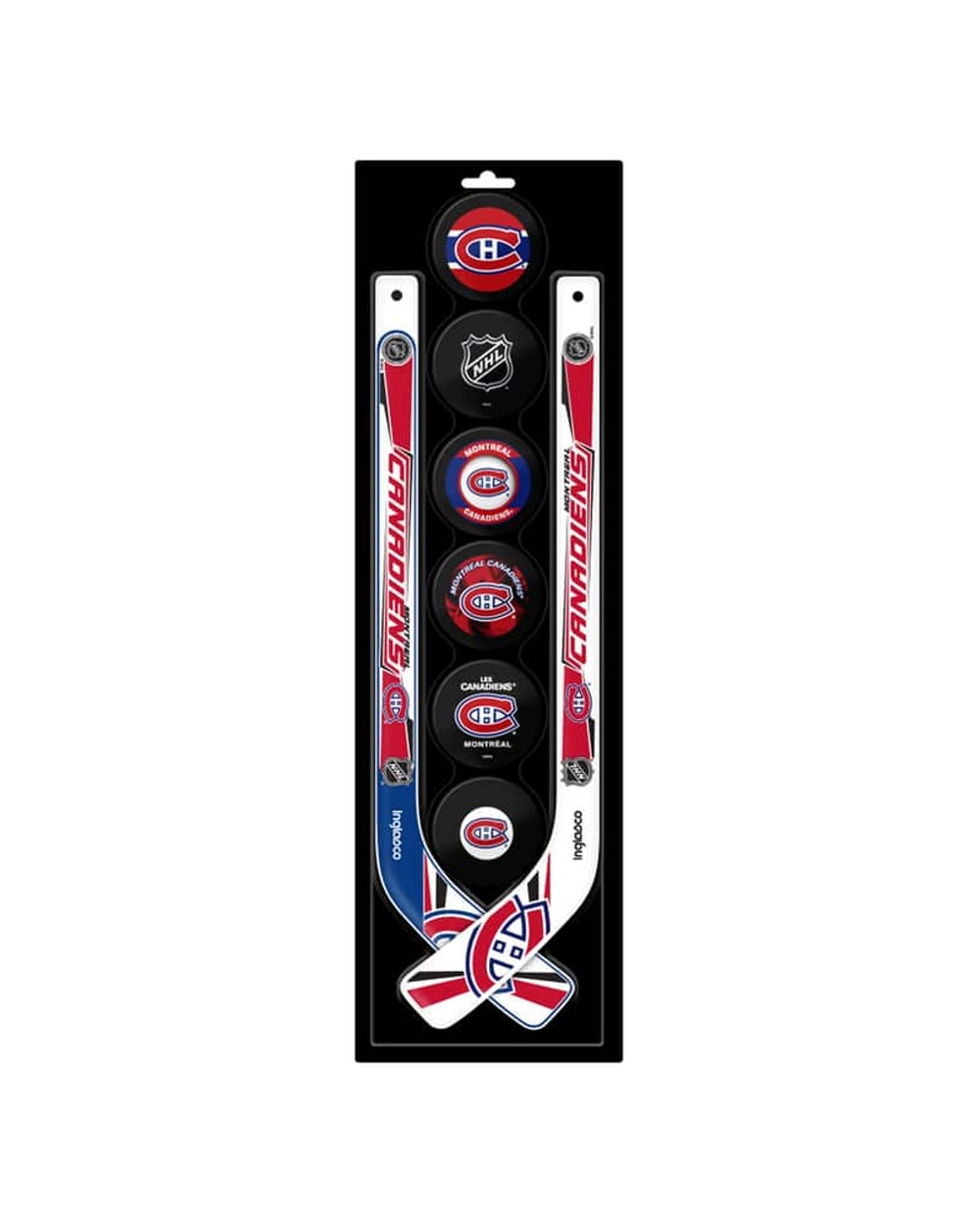 NHL 6-Pack Mini Stick Game Set