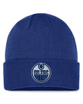 Fanatics Edmonton Oilers Authentic Pro Cuffed Beanie