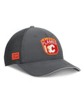 Fanatics Calgary Flames NHL Authentic Pro Home Ice Trucker Adjustable Hat
