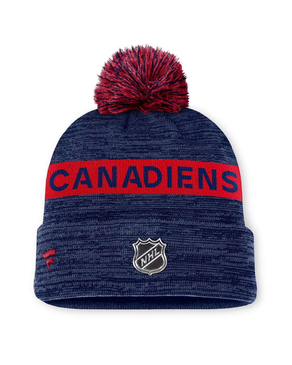 Fanatics NHL Authentic Pro Rink Cuffed Knit Hat with Pom