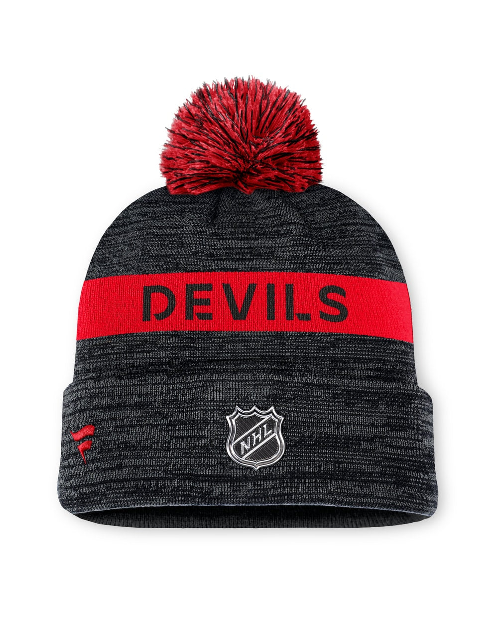 Fanatics NHL Authentic Pro Rink Cuffed Knit Hat with Pom