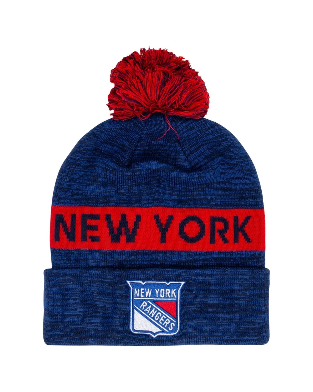 Fanatics NHL Authentic Pro Rink Cuffed Knit Hat with Pom