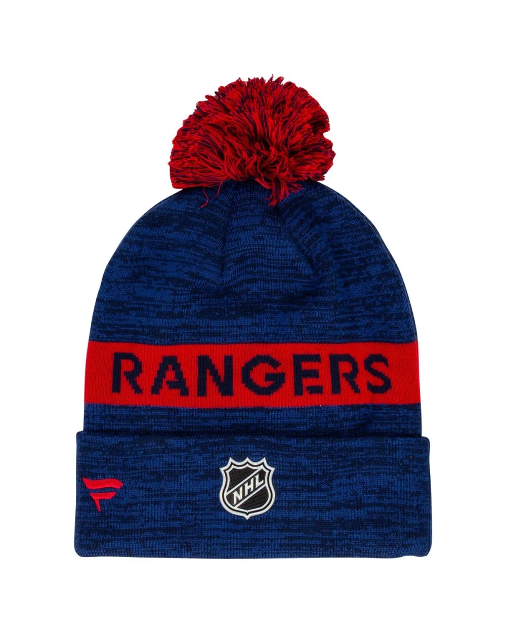 Fanatics NHL Authentic Pro Rink Cuffed Knit Hat with Pom