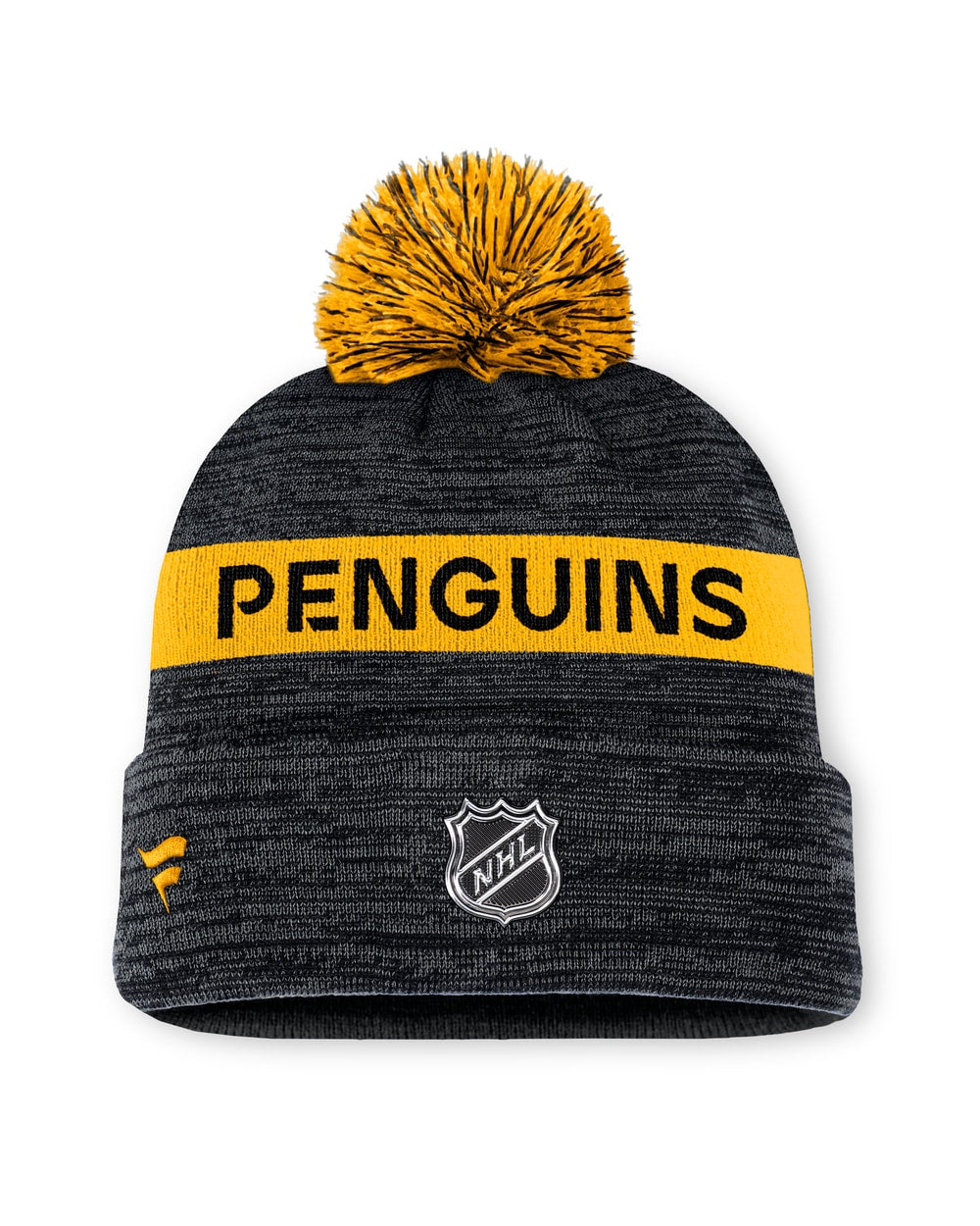 Fanatics NHL Authentic Pro Rink Cuffed Knit Hat with Pom