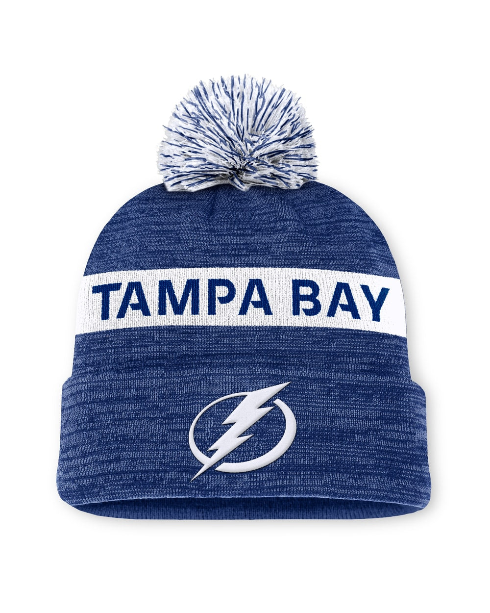 Fanatics NHL Authentic Pro Rink Cuffed Knit Hat with Pom