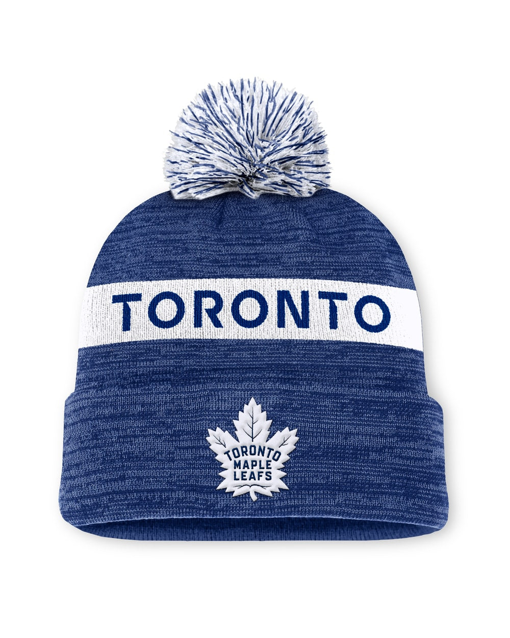 Fanatics NHL Authentic Pro Rink Cuffed Knit Hat with Pom