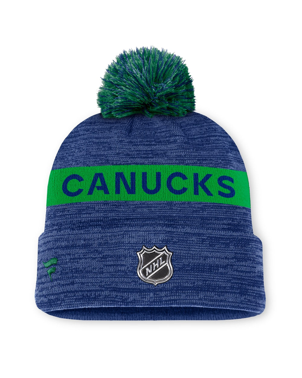 Fanatics NHL Authentic Pro Rink Cuffed Knit Hat with Pom