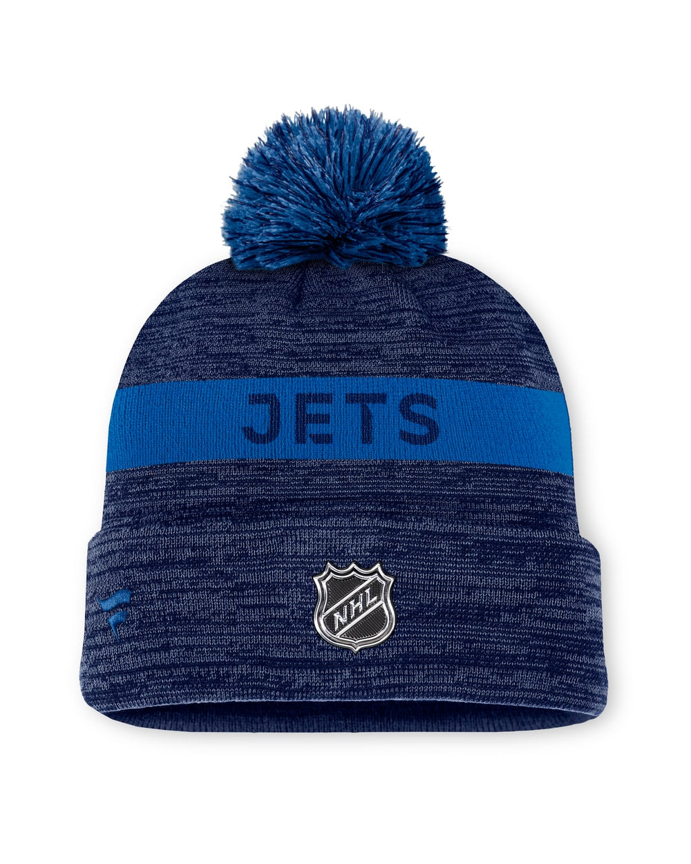 Fanatics NHL Authentic Pro Rink Cuffed Knit Hat with Pom
