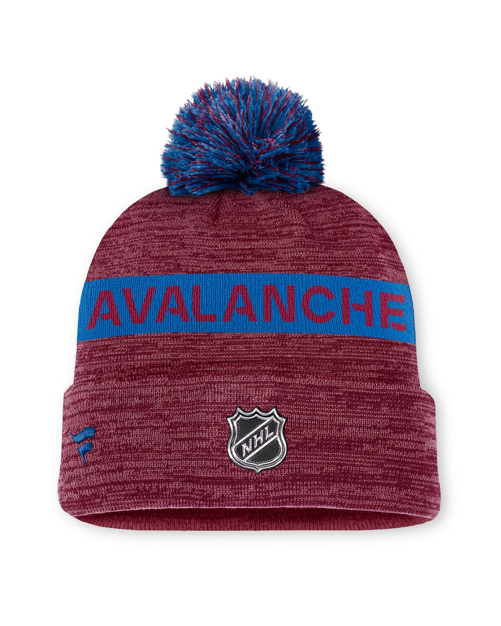 Fanatics NHL Authentic Pro Rink Cuffed Knit Hat with Pom