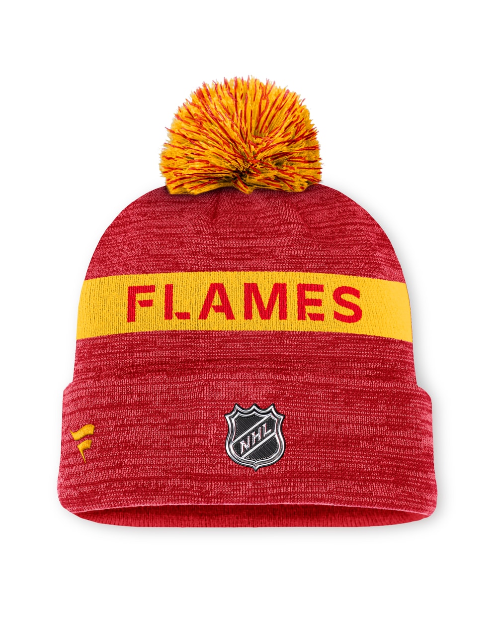 Fanatics NHL Authentic Pro Rink Cuffed Knit Hat with Pom