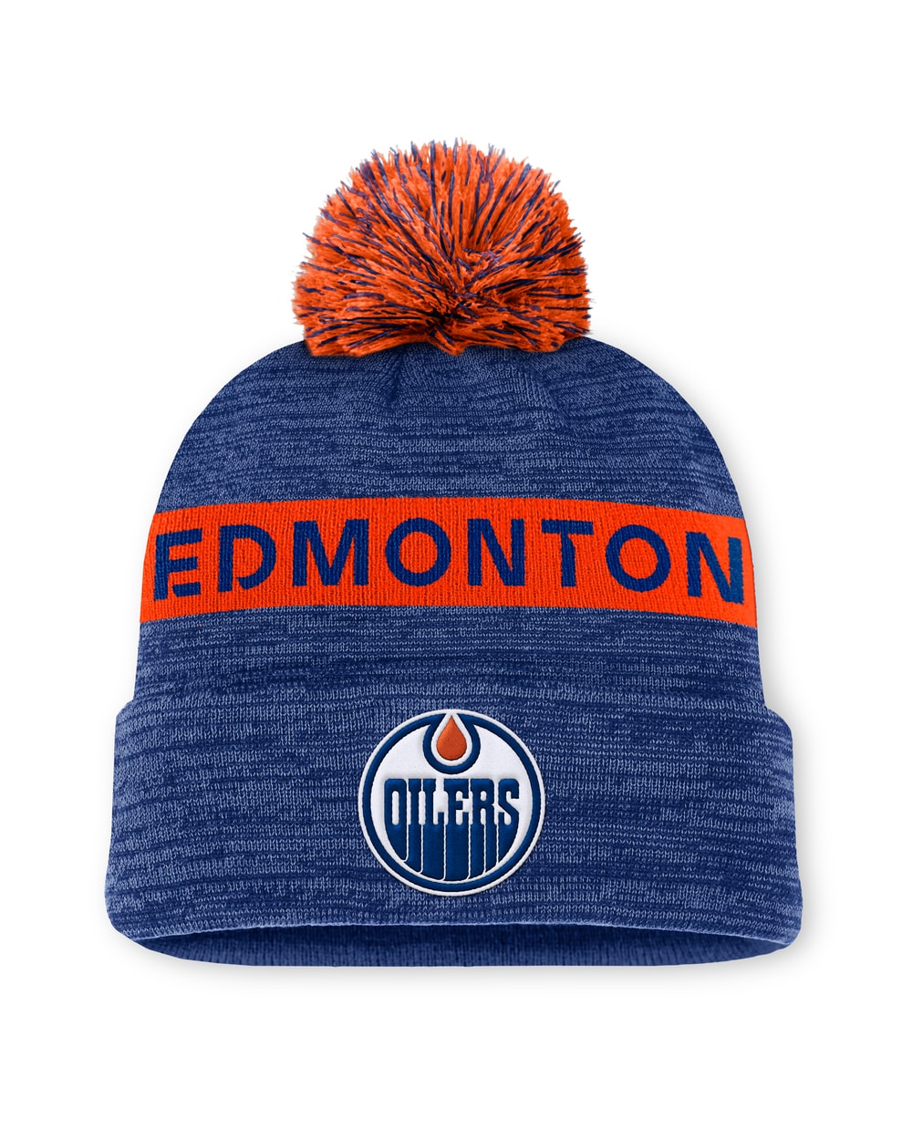 Fanatics NHL Authentic Pro Rink Cuffed Knit Hat with Pom