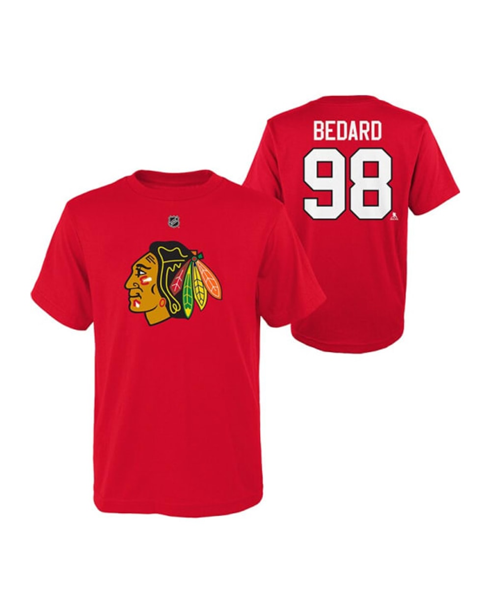 NHL Blackhawks Kid's Name & Number T-Shirt - Bedard
