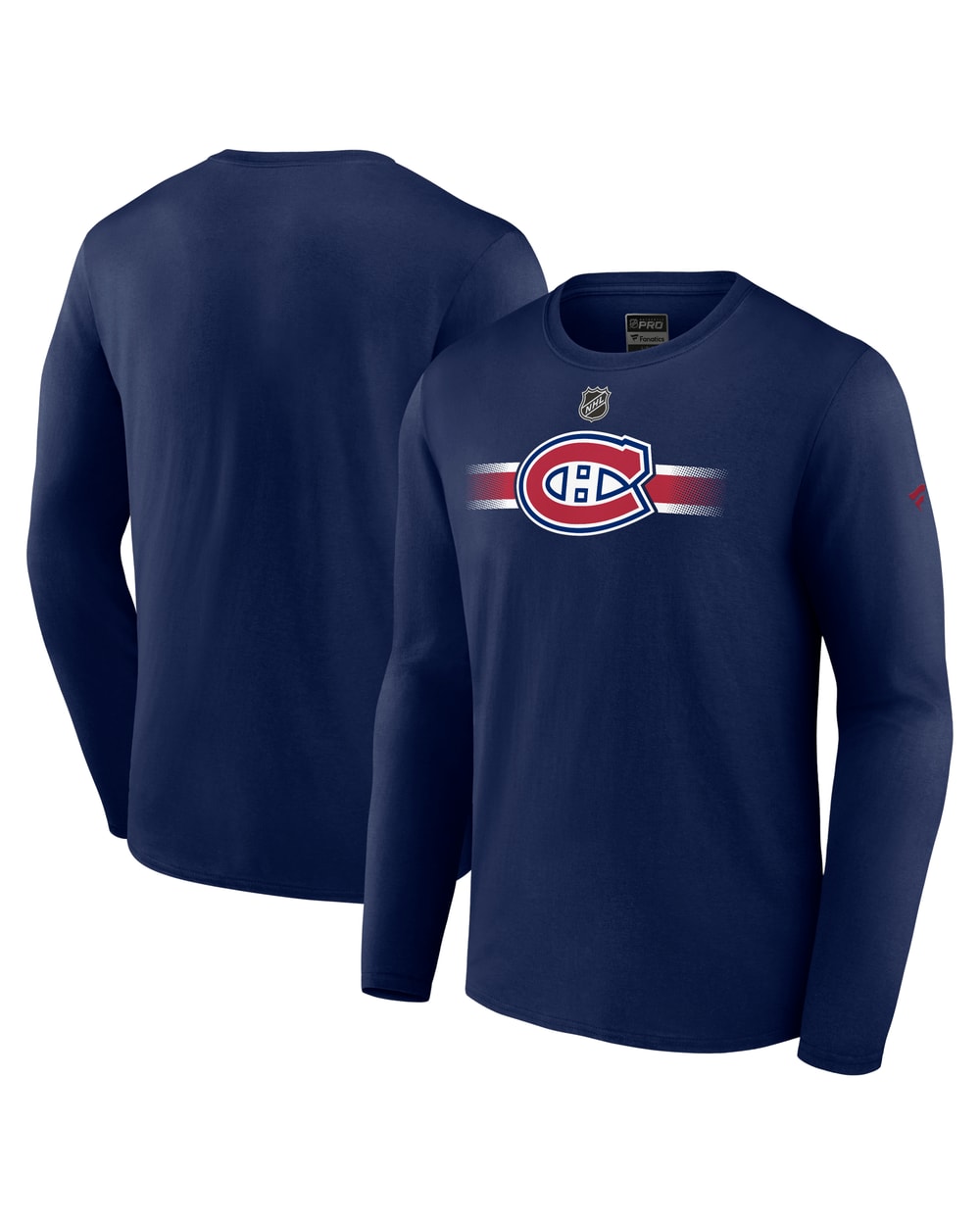 Fanatics Montreal Canadiens NHL Rink Cotton Long Sleeve