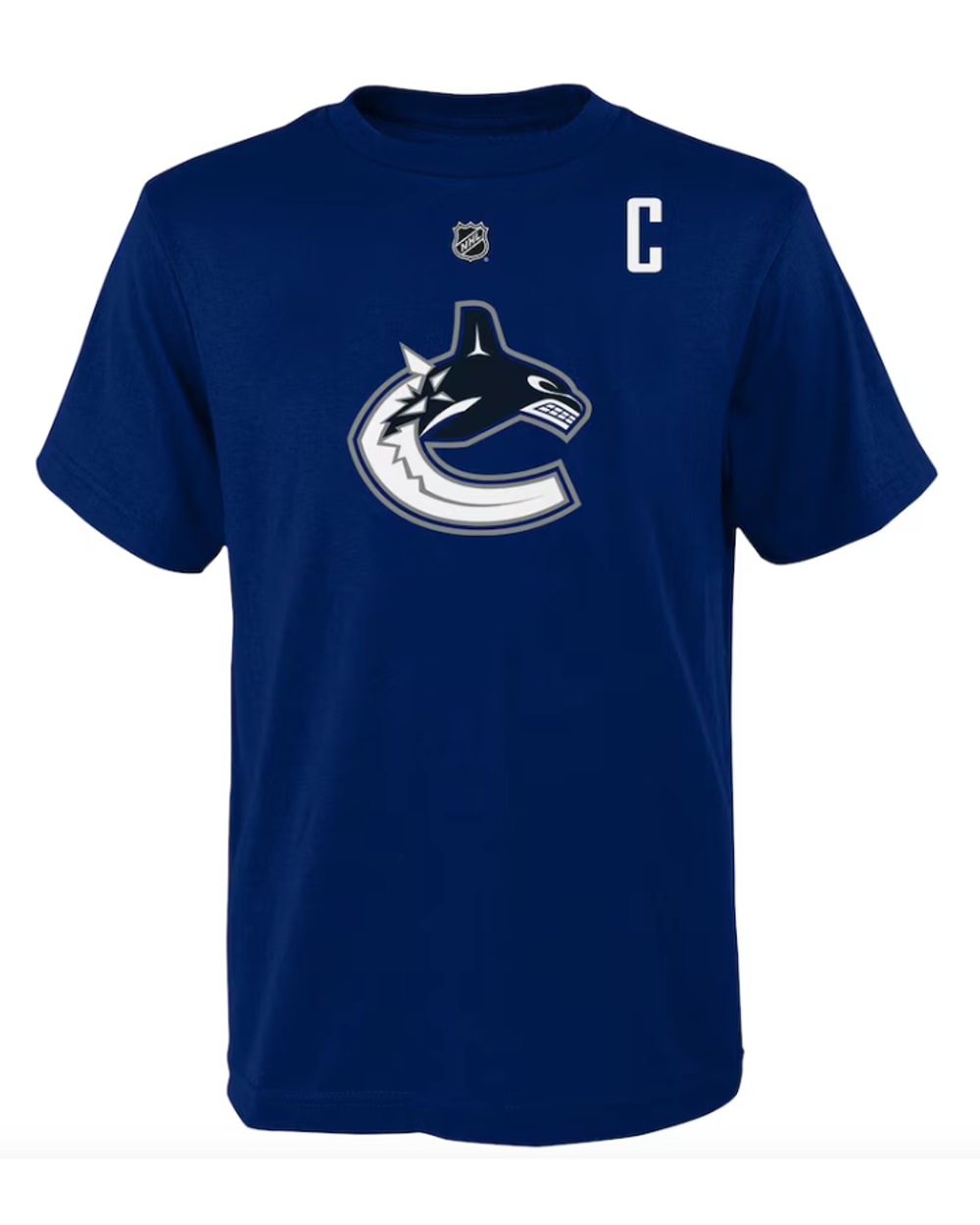 NHL Canucks Youth Name & Number T-Shirt - Hughes