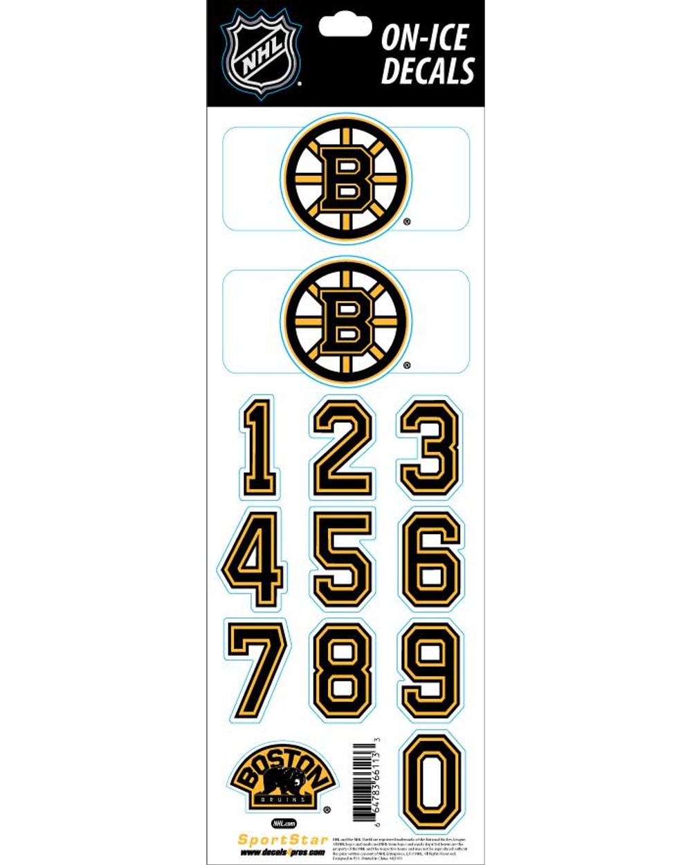 Sidelines Sports NHL Decals