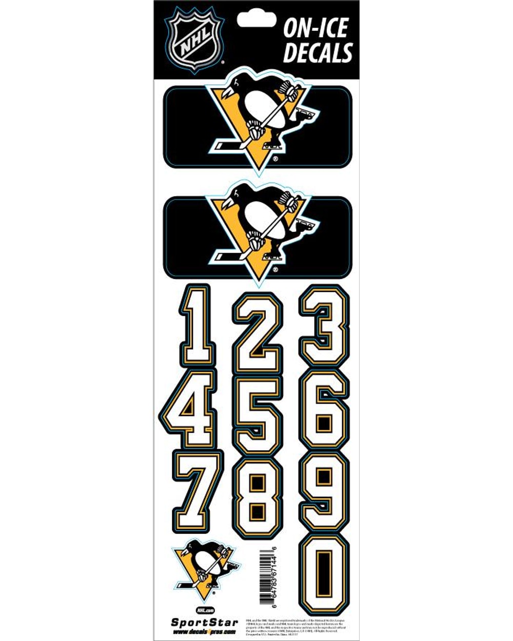 Sidelines Sports NHL Decals