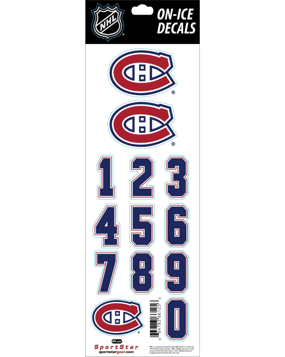 Sidelines Sports NHL Decals