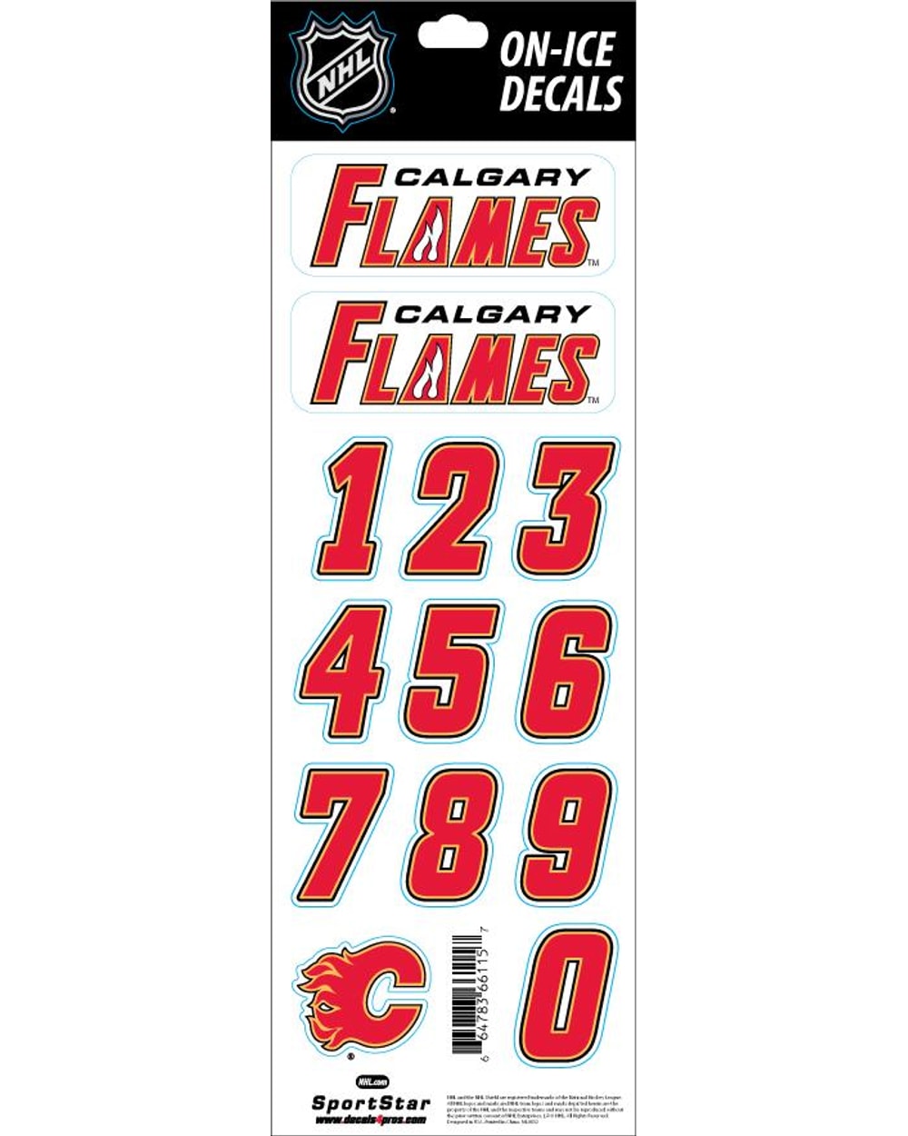 Sidelines Sports NHL Decals