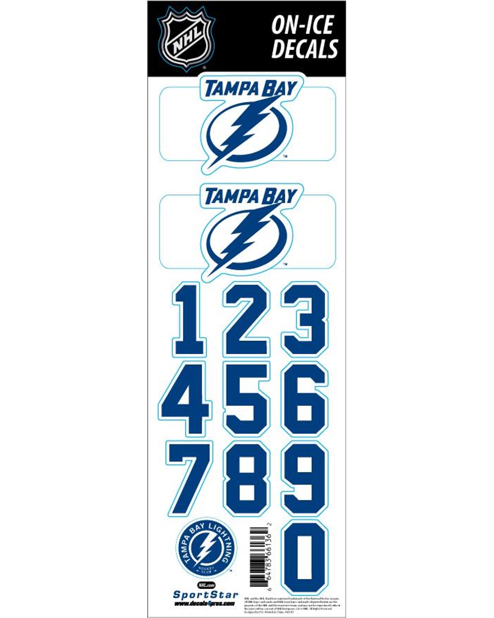 Sidelines Sports NHL Decals