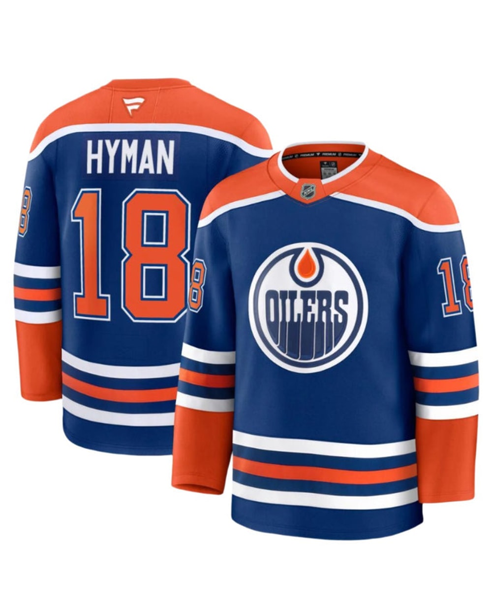 Fanatics Edmonton Oilers Home Premium Jersey - Zach Hyman