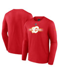 Fanatics Calgary Flames NHL Rink Cotton Long Sleeve