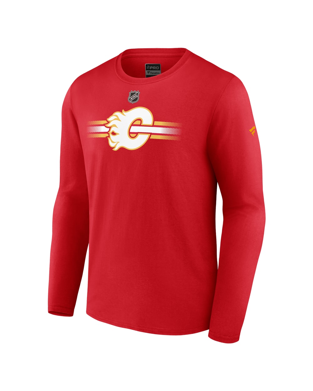 Fanatics Calgary Flames NHL Rink Cotton Long Sleeve