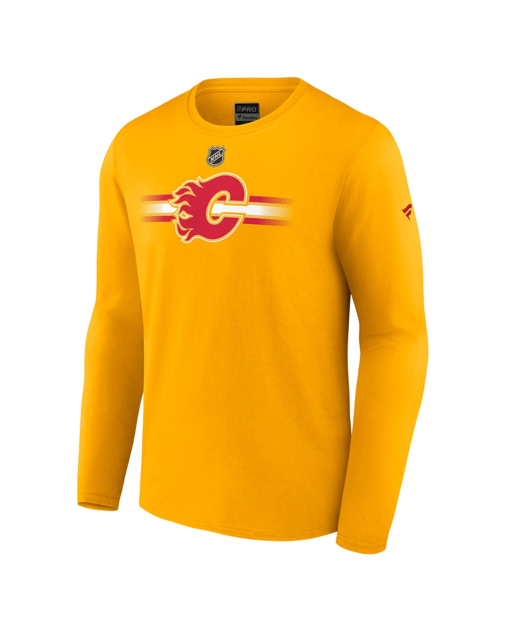 Fanatics Calgary Flames NHL Rink Cotton Long Sleeve