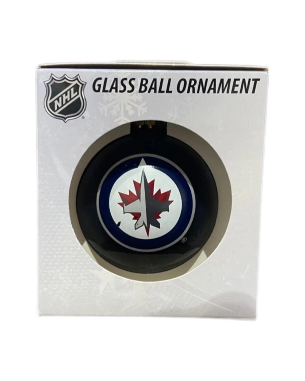 NHL Glass Ball Christmas Ornament
