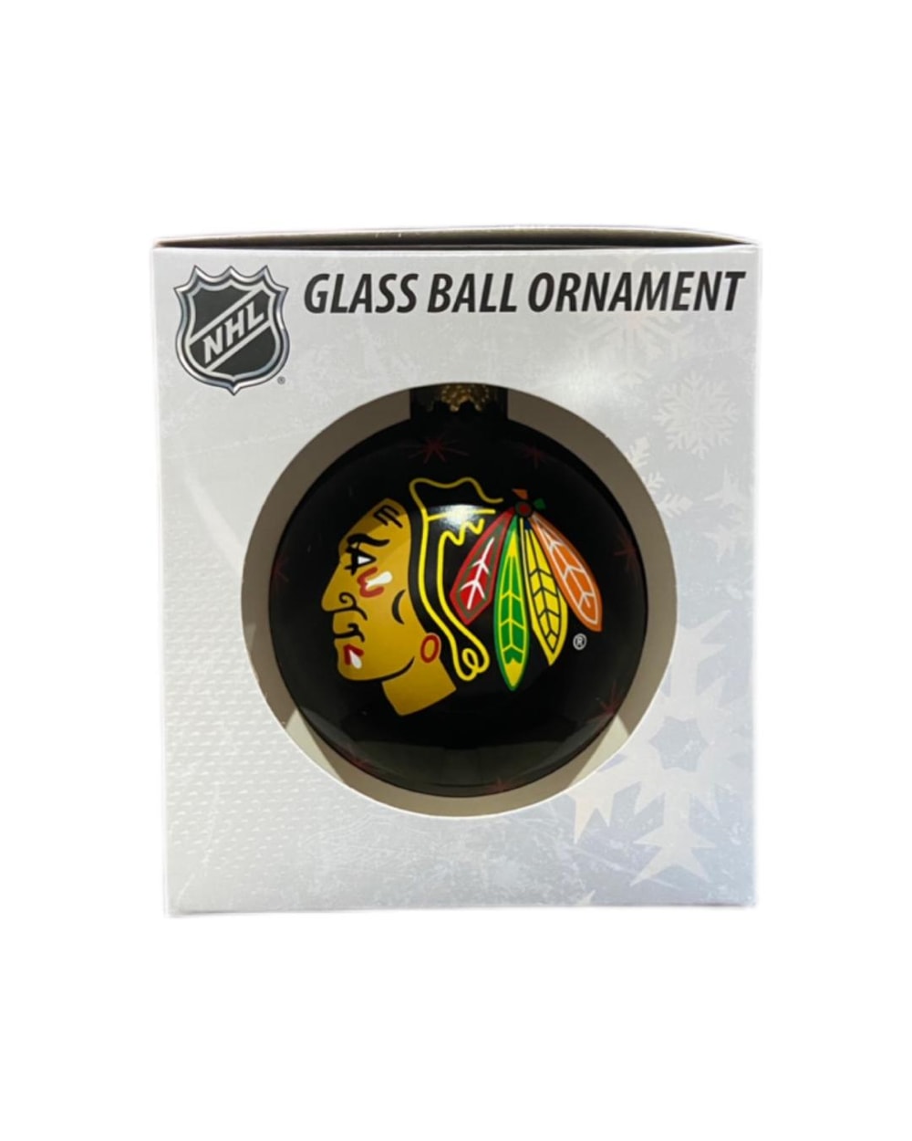 NHL Glass Ball Christmas Ornament