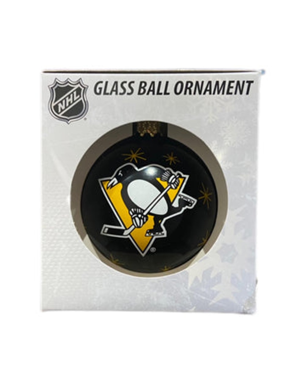 NHL Glass Ball Christmas Ornament