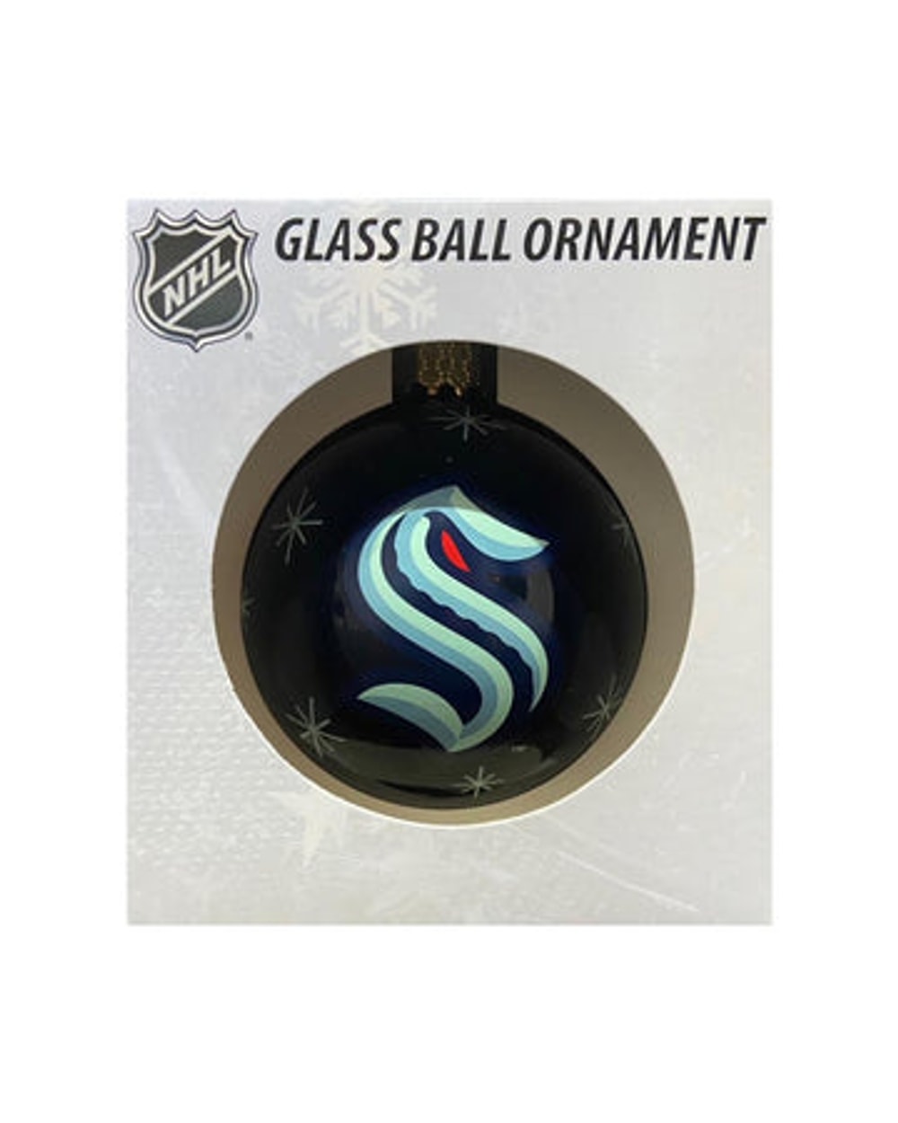 NHL Glass Ball Christmas Ornament